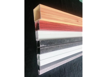 Glass fiber wood felt profile