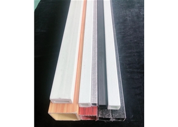 Glass fiber wood felt profile